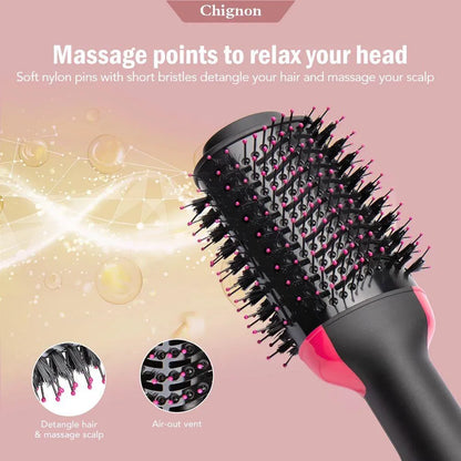 Hair Dryer Brush 3-in-1 Hot Air Brush